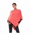 Red Long Poncho